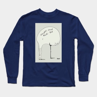 Resting Thoughts Long Sleeve T-Shirt